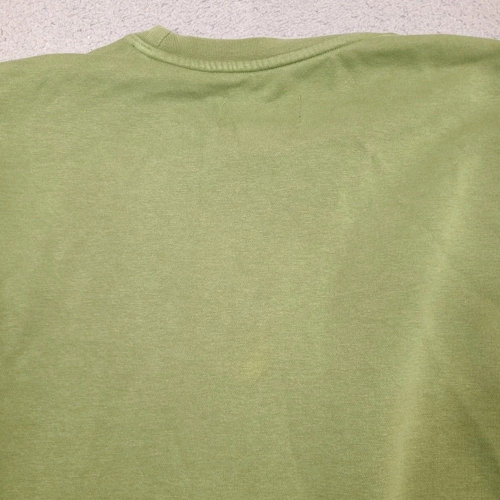Air Jordan Essential Fleece Crewneck Sweatshirt Mens Small Green‎ Jumpman Logo